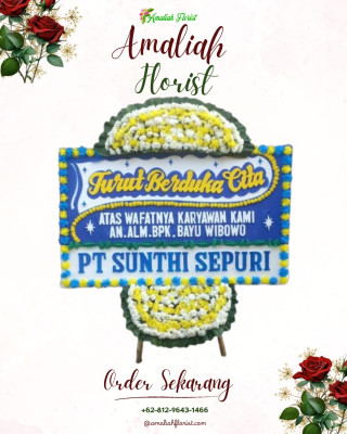 Papan Bunga Duka di Pondok Betung