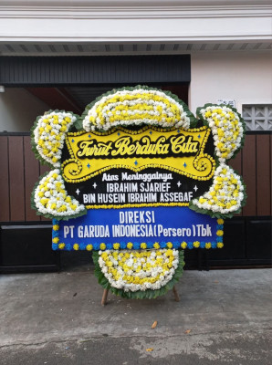 Papan Bunga Duka di Pondok Betung