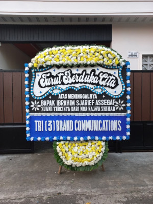 Papan Bunga Duka di Pondok Betung